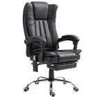 Vinsetto Executive Massage Office Chair with 6-Point Vibration - Black-Six vibration massage points on back, lumbar, thigh