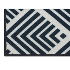 Home Décor Inc. Nylon Washable Area Rug - Blue - 3' x 5'-Skid Resistance Backing