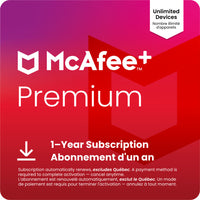 McAfee+ Premium Individual Antivirus/Internet Security -Unlimited Devices (Windows/Mac/Android/iOS/ChromeOS)-1-Year Subscription with Auto-Renewal [Digital Download]-Stay private and secure online with McAfee+ Premium — worry-free, all-in-one protection for all your household devices.