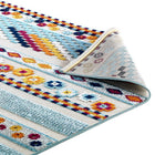 Modway Reflect Cadhla Vintage Abstract Geometric Lattice Indoor/Outdoor Area Rug - 5 ft W x 8 ft L - Multicolored-9