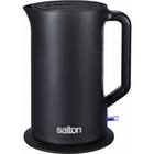 Salton Cordless Electric 1.7 L Kettle - Black-BPA-Free Construction - Made with BPA-free materials for safer, healthier boiling—ideal for daily use by the whole family. 