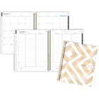 Five Star Academic Weekly/Monthly Planner - 11" x 9" - Squared Up - Bilingual-Strong coil binding
