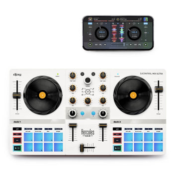 Hercules DJControl Mix Ultra Mobile DJ Controller for Smartphones