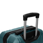 Swiss Mobility LYS 21.5" Hardside Carry-on Luggage - Teal-Signature lined with dividing panel, practical pockets and tightening straps to keep content organized and in place