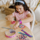 Melissa & Doug Design-Your-Own Bracelets With Stickers-Easy tab closure--use again and again!