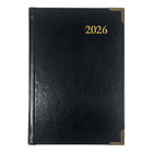 Brownline 2026 Executive Daily Planner - 7-1/8" x 4-7/8" - Assorted Colours - Trilingual-Weekday appointment schedule from 7:00 a.m. to 6:00 p.m. in 30-minute intervals, Saturday and Sunday on the same page