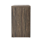 Manhattan Comfort Novara 60" Contemporary 4-Door Sideboard - Jacobean Walnut-Multi-functional design works as a sideboard, buffet, or media console
