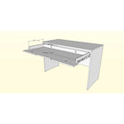 Nexera Arobas 1-Drawer Home Office Desk - White-5