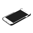 Gry Mattr Pinstripe Fabric Case for iPhone 6, 7, 8 - Charcoal-Full Access to Ports & Buttons
