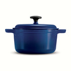 Tramontina 3.5 Qt Enameled Cast Iron Covered Dutch Oven - Red-Off-white porcelain enamel interior finish