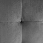 Modway Contour Tufted Cube Performance Velvet Ottoman - Grey-Dense Foam Padding