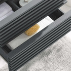 Modway Render 24" Wall-Mount Bathroom Vanity Cabinet - Grey-MDF and Particleboard