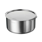 Tramontina Utsava Tri-Ply Clad Stainless Steel Covered Tope Patila-Celebrate Heritage: Tri-ply clad construction heats evenly, perfect for traditional dishes that bring everyone together