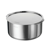Tramontina Utsava Tri-Ply Clad Stainless Steel Covered Tope Patila-Celebrate Heritage: Tri-ply clad construction heats evenly, perfect for traditional dishes that bring everyone together