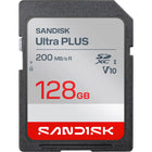 Sandisk 128GB Ultra PLUS SDXC UHS-I Card-Provides plenty of space for your photos, videos, documents and other data