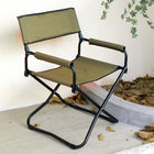 My Home My Living Outdoor Director's Chairs - Green - 2 Pack-Seat size: 21.5"W x 17"D x 17" High