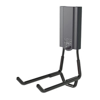 Gator Magnetics 4.5" MEGA Open Magnetic Hook - 45 lb Capacity - Black-Provides up to 45 lbs. of shear strength holding capacity and attaches whatever you want to hang to steel cabinets, racks, and other steel surfaces in your garage, workshop, pole barn, shed, and more. This is how a hook should work instead of your tool sliding down the steel surface until it falls to the floor.