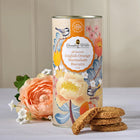 Grandma Wild's All Butter English Orange Marmalade Biscuits in Botanical Floral Tube - 150 g-Made with 9% English orange marmalade