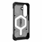 UAG Pathfinder Rugged Cell Phone Case Clear with Magnets for Galaxy S26 - Ash/Black-Featherlight Composite Construction