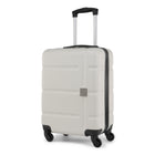 Bondstreet 3-Piece Hardside Luggage Set - ABS - White-Smaller model approved as carry-on luggage by most airlines (fits regulatory dimensions of most airlines for carry-on luggage)