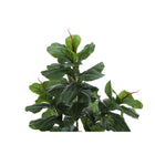 Monarch Specialties 47" Artificial Indoor Fiddle Tree - Floor - Black Pot-6