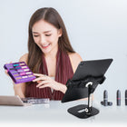 ShoppingAll Short Adjustable Tablet Stand - Black-Silicone padding to prevent scratches