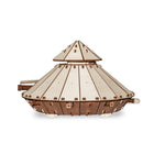 EWA Eco-Wood-Art Da Vinci Tank 3D Wooden STEM Construction Kit - Set of 363-Eco-friendly 3D STEM model to assemble and customize at school or home