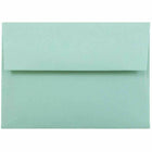 JAM Paper Blank Greeting Cards Set - A2 Size - 4.375" x 5.75" - Aqua Blue - 25 Pack-Size: A2 (4.375" x 5.75")