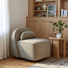 Zuo Kakao Swivel Chair - Olive Brown-Chair Weight Capacity: Supports up to 250 lb