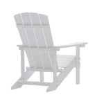 Backyard Lifestyles Adirondack Chair - White-Classic Comfortable Design.