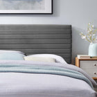 Modway Tranquil Full/Queen Headboard - Grey-Stain-Resistant Fabric