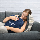 Bouncyband Sensory Weighted Soft Squeeze Pillow-VERSATILE: Excellent sensory tool in the classroom, during transitions, at circle time, home or on the go. Ideal study and classroom companion aiding focus, providing a feeling of well-being wherever a child goes