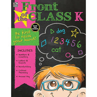 eBook: Thinking Kids 704941-EB Front of the Class - Grade Kindergarten-You will receive two emails: one confirming your entire order, and one with a "Download Software" buttonYou can download immediately or return to your email to download later
