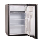 BLACK+DECKER 3.2 cu. ft. Freestanding Mini Fridge with Freezer - Black-Convenient Storage: Our small refrigerator with freezer provides storage for leftovers, food, soda, beer, and other beverages with minimal energy and a small footprint