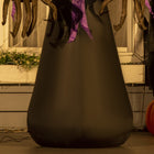 HOMCOM 6.9' Inflatable Pumpkin Reaper Ghost Halloween Decoration-Type: Inflatable Halloween Pumpkin Reaper with Scary Face 