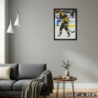 Sidney Crosby Penguins Action - Framed Canvas - 22" x 31"-Ready to hang - arrives fully assembled