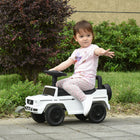 Aosom Baby Toddler Push Car - White-Seat Dimension: 9.8" D x 6.7" W x 11" H (25 x 17 x 28 cm)(from the ground) 