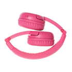 BuddyPhones Play+ Bluetooth Headphone - Rose Pink-Foldable Design