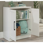 Sauder HomePlus Base Cabinet - White-Multi-room storage: This functional unit is great for kitchen/pantry, laundry/utility, craft/hobby, bath of office