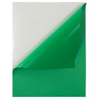 JAM Paper Full Page Labels - 8.5 x 11 Sticker Paper - AstroBrights Gamma Green - 10 Pack-10 labels