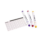 Crayola Dual-Tip Alcohol-Based Markers - 20 Pack-Swatch cards for easy colour tracking: use the included swatch cards to test, label, and organize your colours for a more seamless creative experience