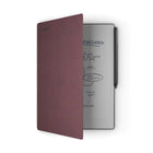 reMarkable Mosaic Weave Book Folio for Paper Pro Tablets - Burgundy-A richly textured and tightly-woven fabric made from recycled polyester for a more sustainable and durable choice