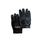 Zenith Safety ZM300 Mechanic Gloves, Large, 6 Pack-Grain leather palm and fingers improve tactility and protection