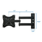 Mount-It (MI-2041L) Articulating TV Wall Mount-9