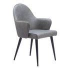 Zuo Silloth Dining Chair - Grey-Assembly required