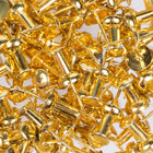 JAM Paper Colourful Push Pins - Gold - 100 Pack-Keep your school work, office work, art and visual projects organized with coloured push pins!