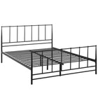 Modway Estate King Bed - Brown-Nostalgic Cottage Platform Bed