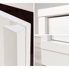 Sauder Merton Hall Storage Cabinet - White-Dimensions: 18-1/2" W x 16-7/8" D x 71" H