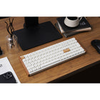 Keychron K4 HE Aluminum Swappable RGB Backlight - Nebula Switch - White (Special Edition)-96% layout combines compact design with a full-size keyboard experience, maximizing efficiency while saving space