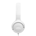 JBL Tune 520C USB-C Hi-Res Wired On-Ear Headphones - White-9